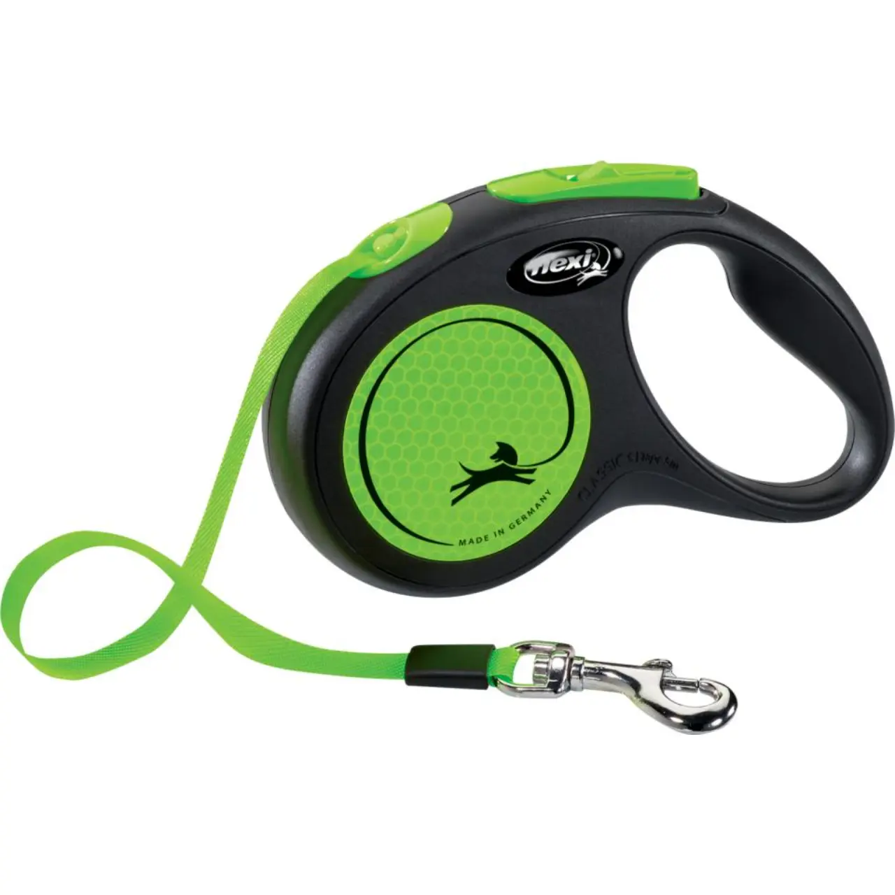Flexi New Neon bånd S 5 meter 15 kg grøn